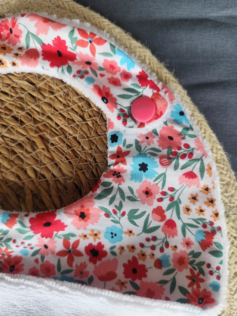 Bavoir "Jardin Fleuri"