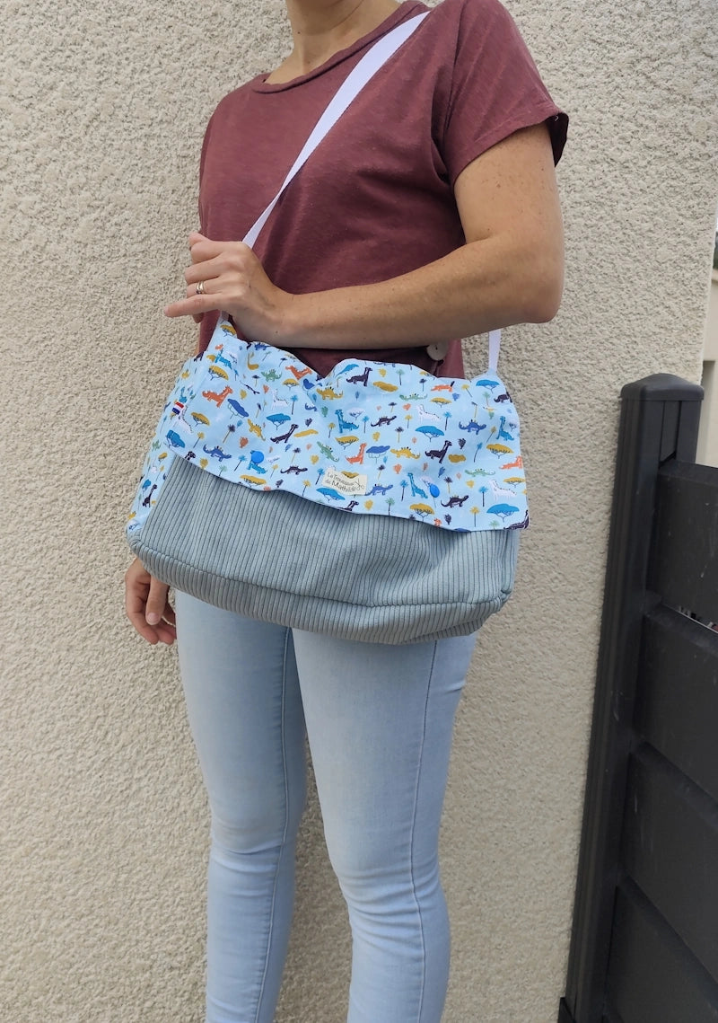 Sac besace "Dino"