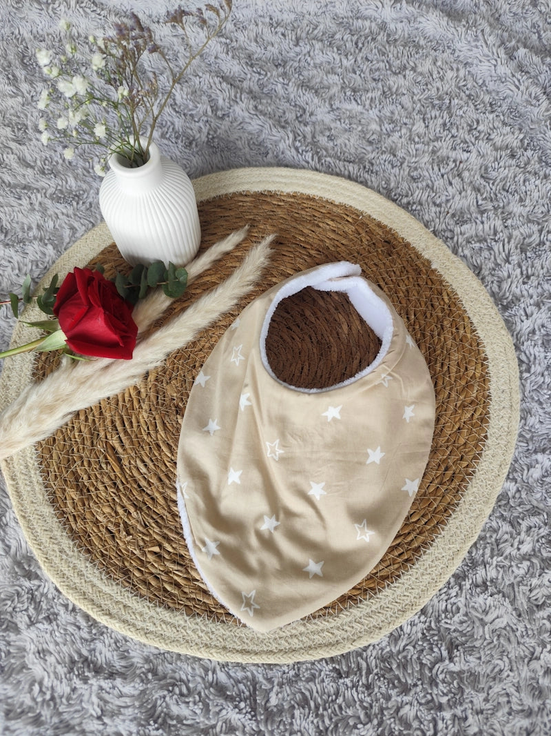 Bavoir bandana "Étoile"