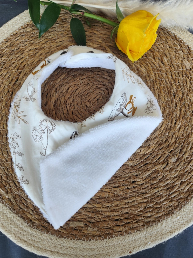 Bavoir bandana "Lapin"