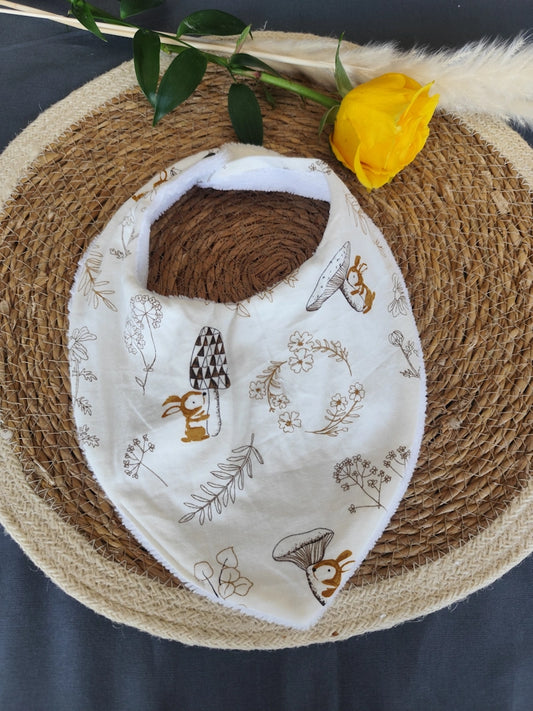 Bavoir bandana "Lapin"