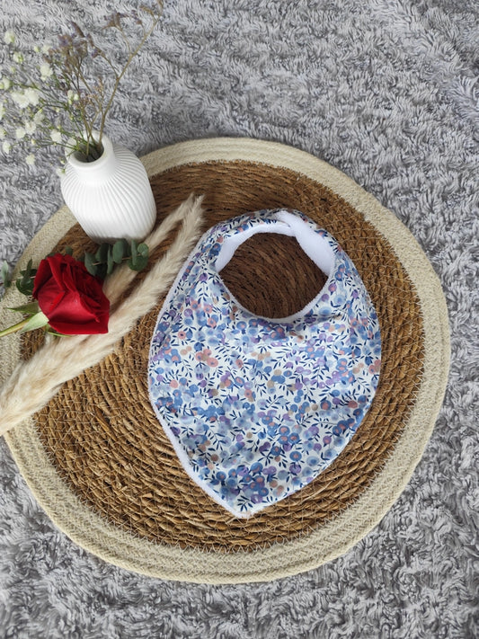 Bavoir bandana "Myrtille"