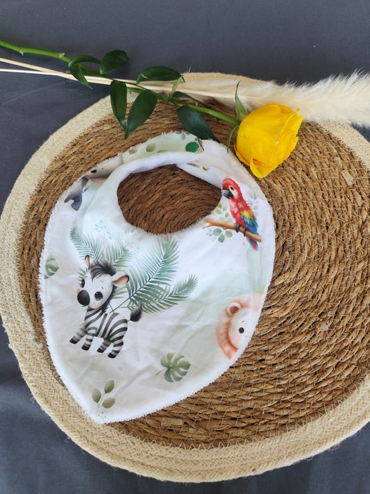 Bavoir bandana "Savane"