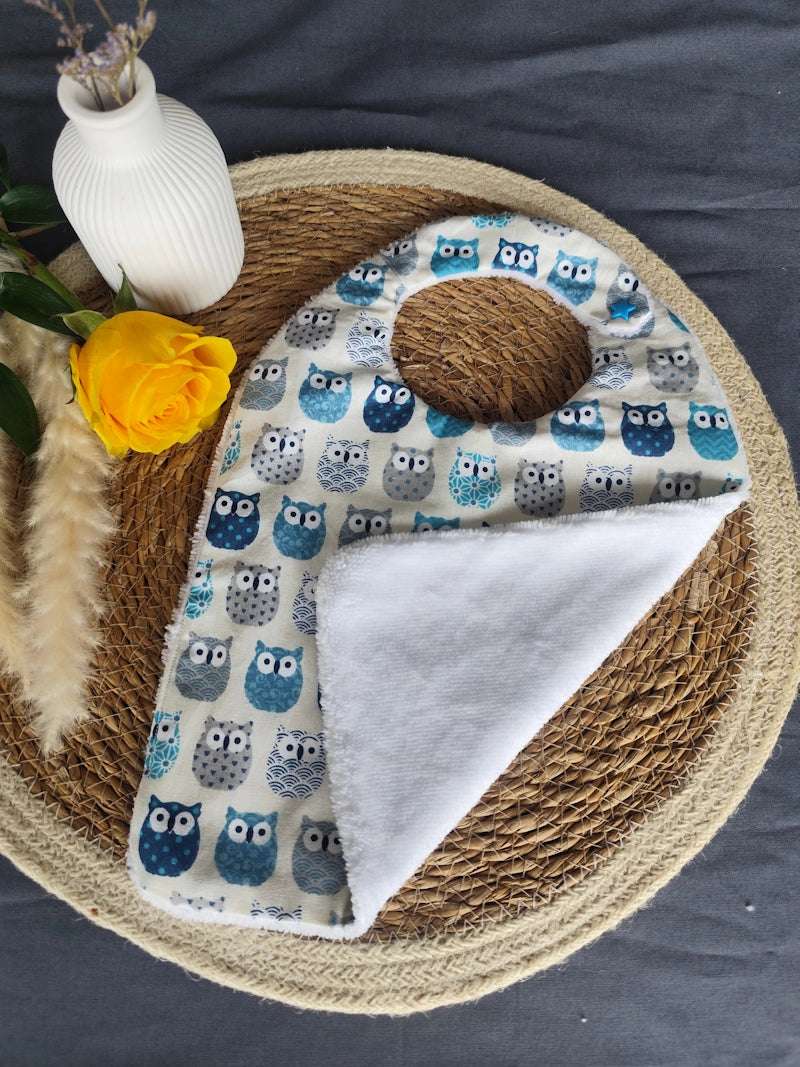 Bavoir "Hibou"