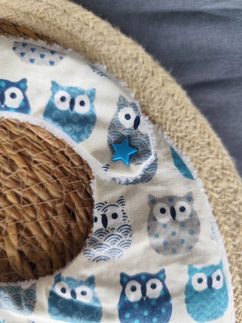 Bavoir "Hibou"