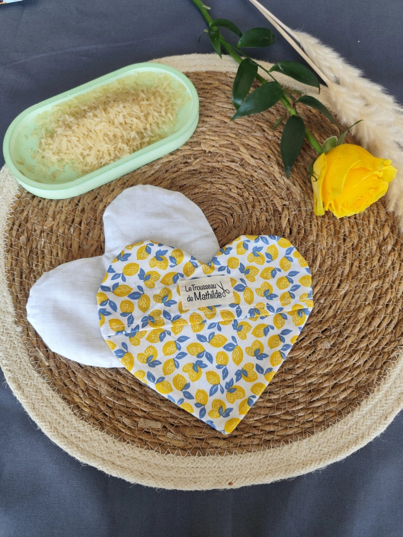 Bouillotte sèche "Citron"