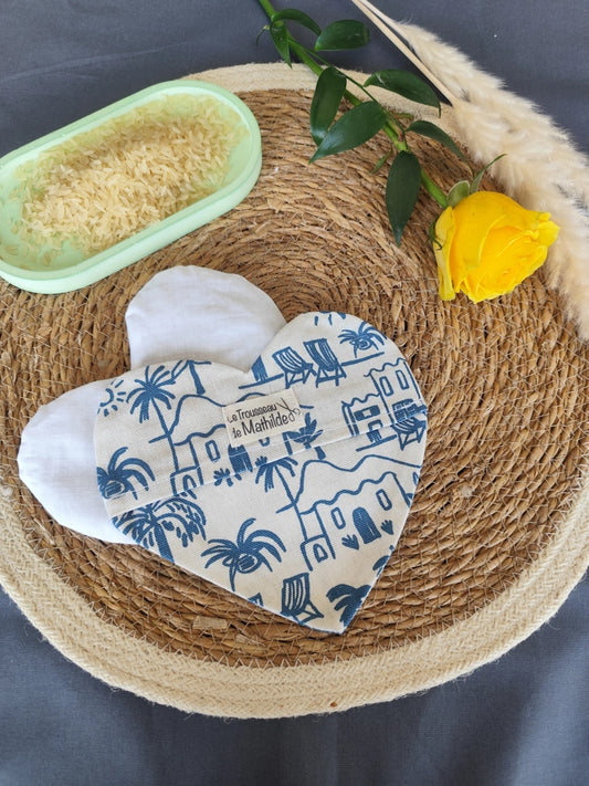 Bouillotte sèche "Palmier"
