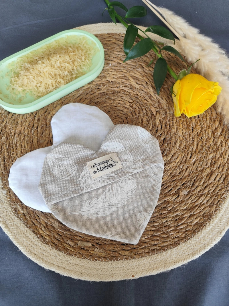 Bouillotte sèche "Plume"