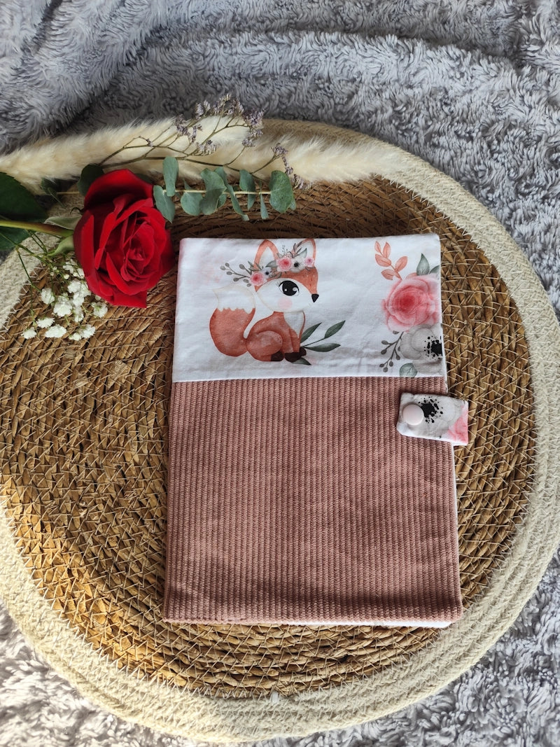 Protège carnet de santé "Renard"