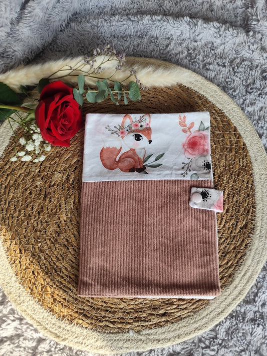 Protège carnet de santé "Renard"