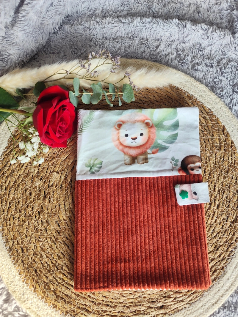 Protège carnet de santé "Savane"