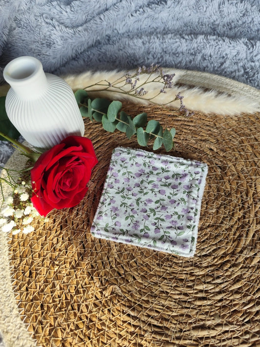 Lingette "Fleurs Violettes"