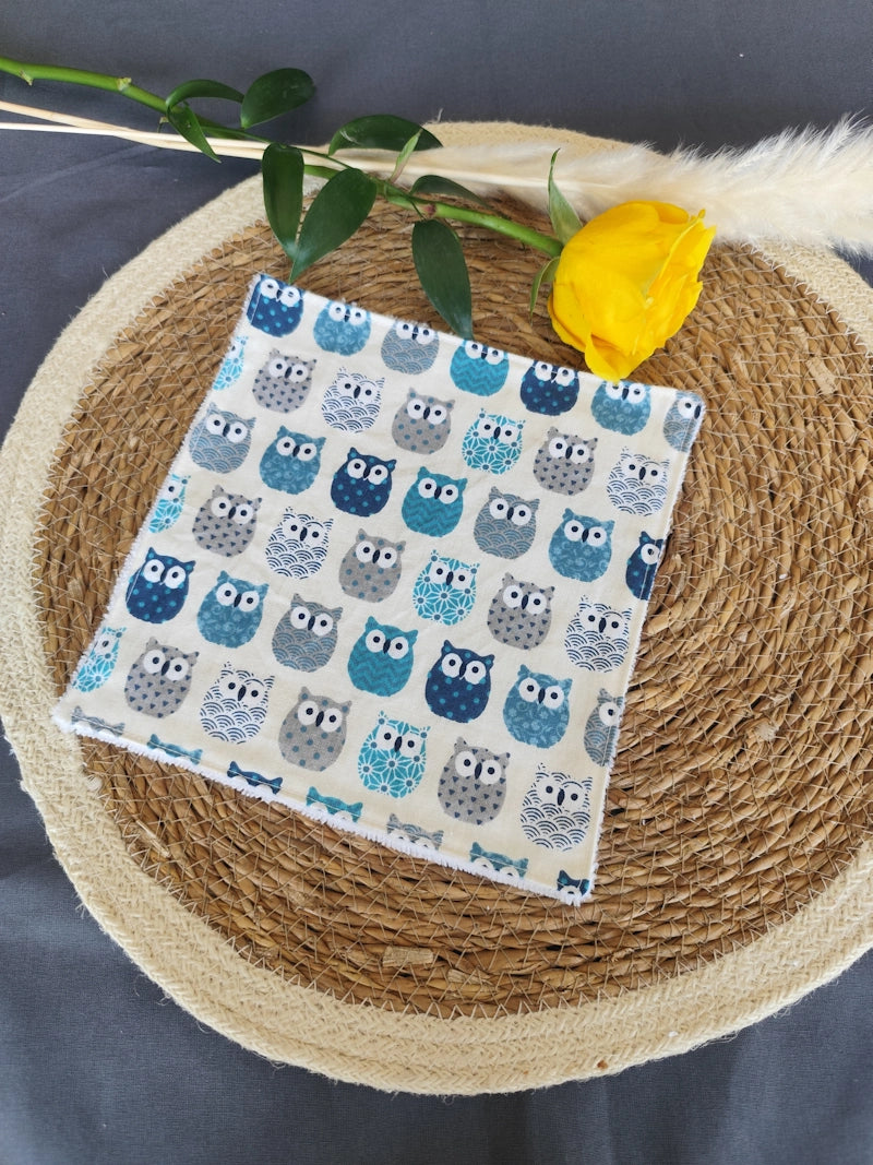 Lingette grand format "Hibou"