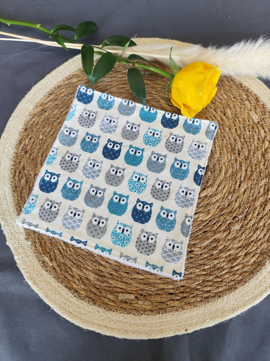 Lingette grand format "Hibou"