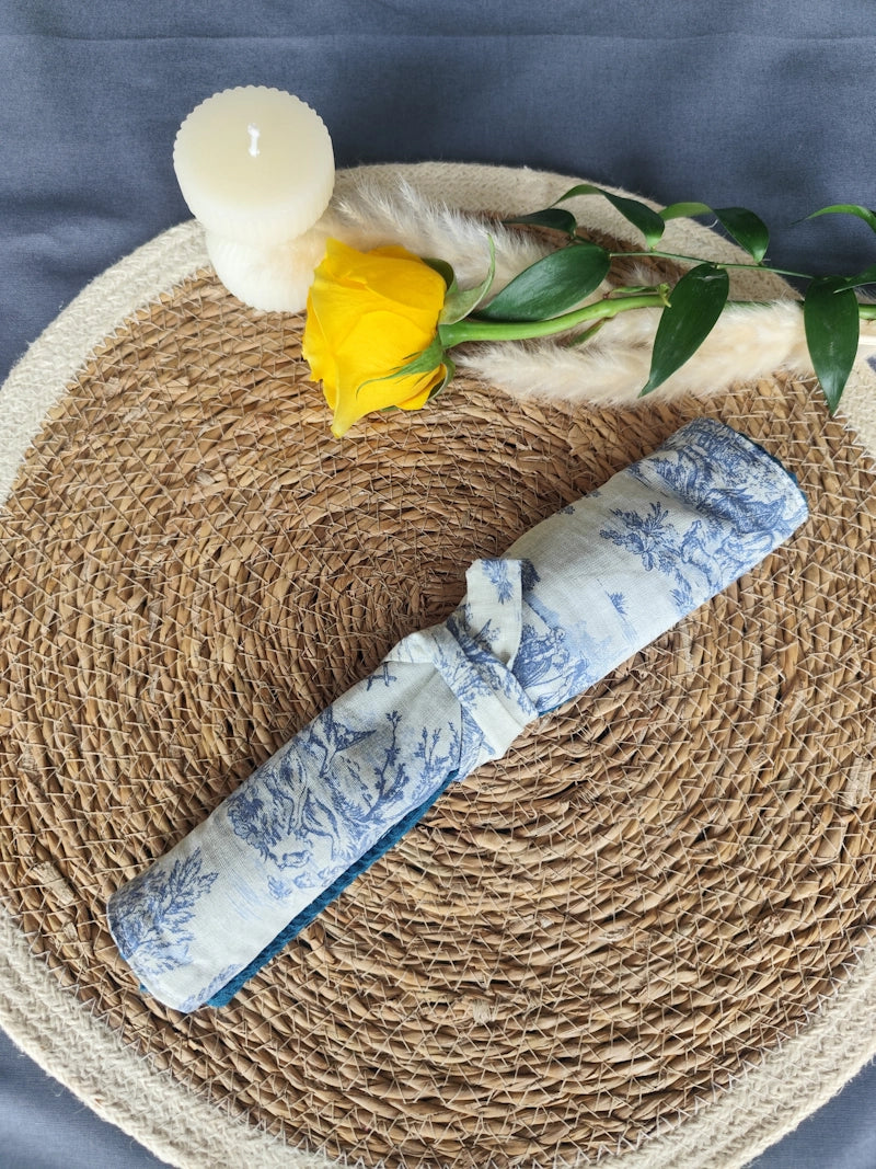 Range couvert "Toile de Jouy"